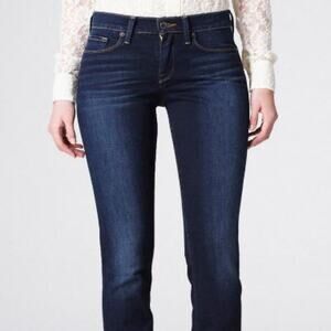 Lucky Brand Jeans Sofia Straight Style Size 4 / 27 Dark Wash